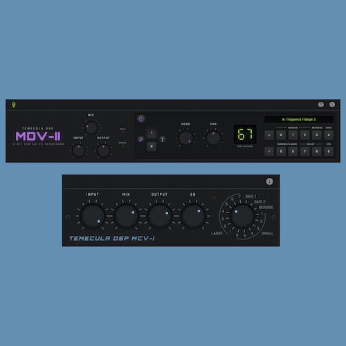 Temecula DSP「Temecula DSP MDV-II」DASP-16を命令レベルで再現！100プログラム搭載のヴィンテージ系デジタルリバーブ｜DTMプラグインセール