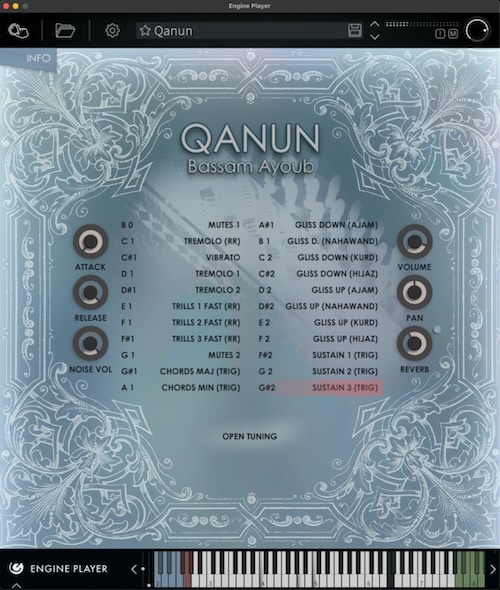 Engine Audio「Qanun」民族音源の新たな選択肢！22種類のアーティキュレーションと最大16ラウンドロビンを搭載した本格カーヌーン音源｜DTMプラグインセール