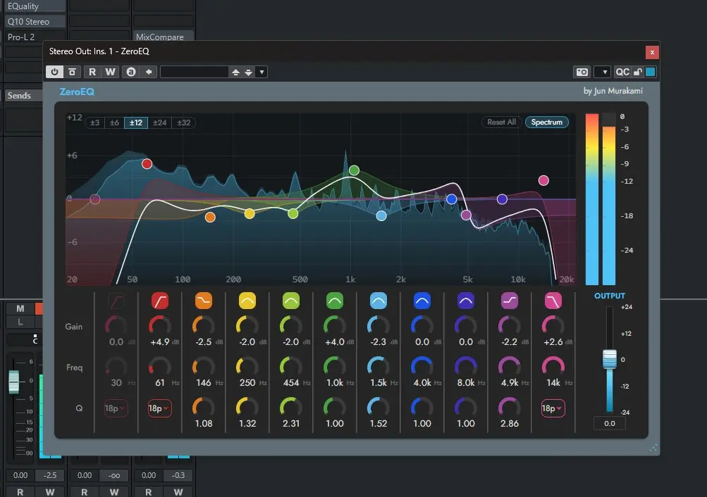 Jun-Murakami「ZeroEQ、ZeroComp、ZeroLimit」ゼロレイテンシーで配信もミックスも快適！11バンドEQ・4モードコンプ・可変マルチバンドリミッターを備えたZeroシリーズ｜DTMプラグインセール