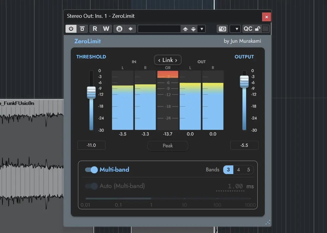 Jun-Murakami「ZeroEQ、ZeroComp、ZeroLimit」ゼロレイテンシーで配信もミックスも快適！11バンドEQ・4モードコンプ・可変マルチバンドリミッターを備えたZeroシリーズ｜DTMプラグインセール