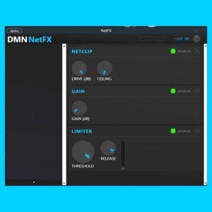 DelayNetwork「DMN NetFX」8種類のモジュラーエフェクトを1画面で自在に組み合わせられるWindows向け軽量マルチエフェクトプラグイン｜DTMプラグインセール