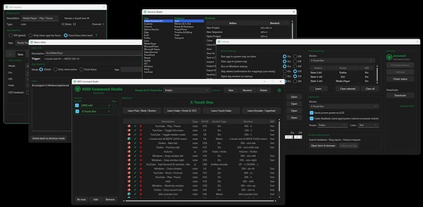 Meltopia「Midi Command Studio Beta」MIDIコントローラーでPC操作を快適に！MIDIコントローラーを万能コントローラーに変えるツール｜DTMプラグインセール