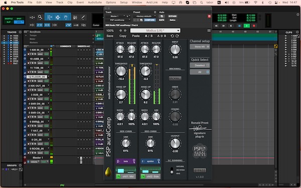PSP Audioware「PSP auralComp」最大16ch対応・イマーシブ制作に最適！マルチチャンネルを直感的にコントロールできる次世代コンプレッサー｜DTMプラグインセール