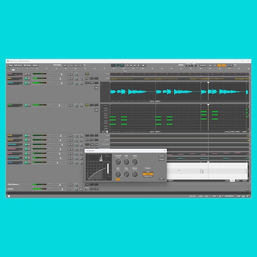 Bremmers Audio Design「MultitrackStudio（Free Lite edition）」録音・編集・ミックス・マスタリングまで！シンプル操作で録音からマスタリングまで完結するDAW｜DTMプラグインセール