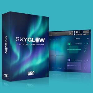 Vir2 Instruments「SkyGlow: Light Atmosphere Designer」直感的なX/Yパッド操作で空気感を自在にデザイン！800以上の音源と4エンジン構造で無限のレイヤー表現できるシネマティック系アンビエント音源｜DTMプラグインセール