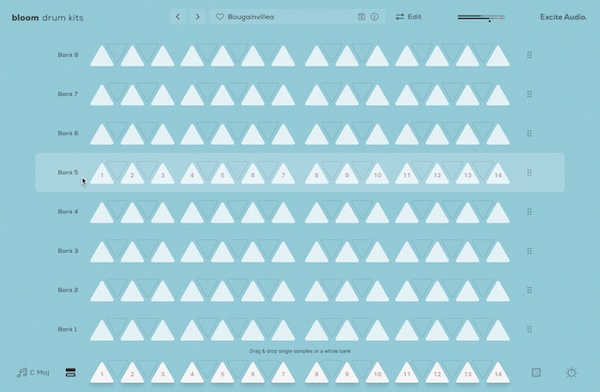 Excite Audio「Bloom Drum Kits」生ドラムの空気感とテープ由来の質感を融合し、不完全さと揺らぎを活かした“動くグルーヴ”を直感的に構築できる次世代ドラム音源｜DTMプラグインセール
