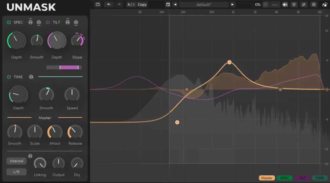 Three-Body Technology「Unmask」心理音響に基づくリアルタイム解析でマスキングを除去し、音のディテールと透明感を引き出す次世代ダイナミックEQプラグイン｜DTMプラグインセール