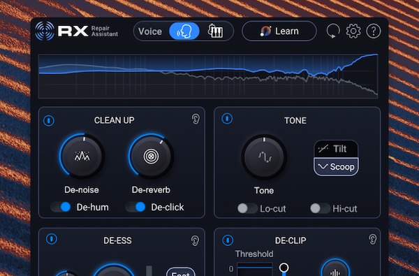 iZotope「RX 12」ノイズ除去からミックス再構築まで対応！50以上の修復ツールとAI技術であらゆる音声問題を解決する業界標準オーディオ修復・編集ツール｜DTMプラグインセール
