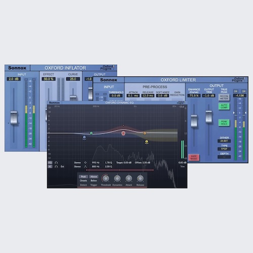 Sonnox「Mastering Essentials Bundle」マスタリングの"あと一歩足りない"を解消！音の厚み・迫力・抜けを同時に引き上げて完成度を一段階高める実践的エフェクトバンドル｜DTMプラグインセール