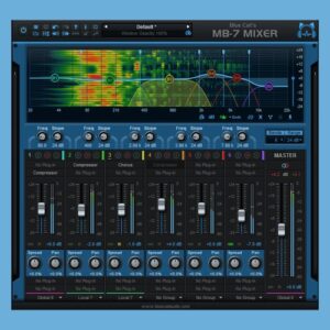 Blue Cat Audio「Blue Cat's MB-7 Mixer」Qやコンプでは届かない領域へ！帯域ごとにミックス・加工・空間調整までできる革新的マルチバンドプラグイン｜DTMプラグインセール