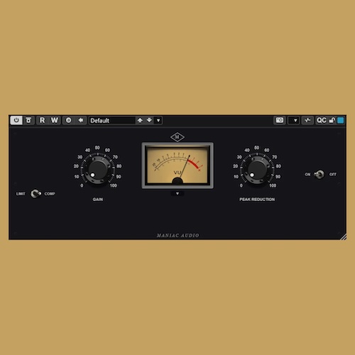 Maniac Audio「Dark2Am FREE LT」シンプルな2ノブ操作でプロの質感に近づく、LA-2A系サウンドを再現したオプティカルコンプレッサー｜DTMプラグインセール