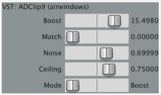 Airwindows「ADClip9」音圧アップ・トランジェント制御・質感調整を1つでこなす実用クリッパー｜DTMプラグインセール