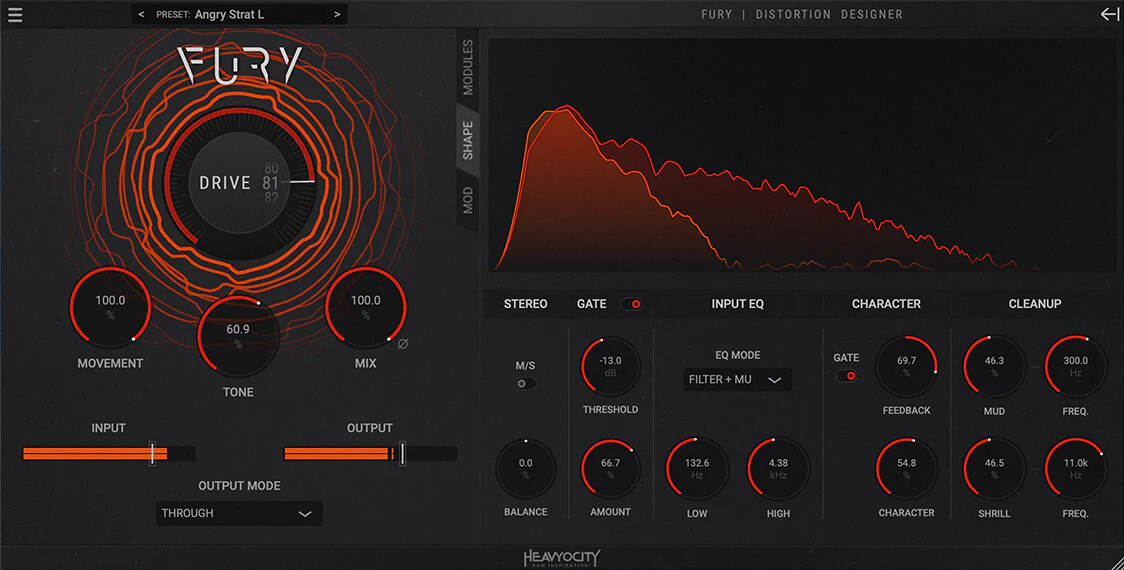 Heavyocity「FURY」歪みを“選ぶ”から“設計する”へ！700通り以上の組み合わせで音を作り込めるディストーションプラグイン｜DTMプラグインセール