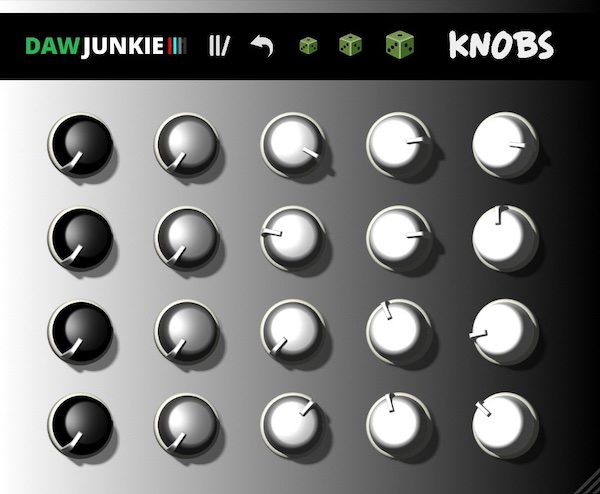 DAWJunkie「Knobs – Effects Processor」ランダム操作で音が劇的に変化、偶然から新しいアイデアを引き出すエフェクトプラグイン｜DTMプラグインセール