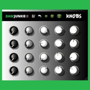 DAWJunkie「Knobs – Effects Processor」ランダム操作で音が劇的に変化、偶然から新しいアイデアを引き出すエフェクトプラグイン｜DTMプラグインセール