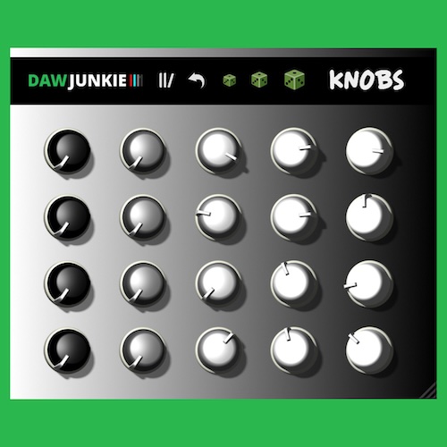 DAWJunkie「Knobs – Effects Processor」ランダム操作で音が劇的に変化、偶然から新しいアイデアを引き出すエフェクトプラグイン｜DTMプラグインセール
