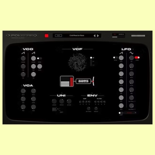 Dezert Audio「POLYFREQ」アナログ回路の揺らぎと太さを再現し、ベース・パッド・リードまで幅広く使えるシンセ｜DTMプラグインセール
