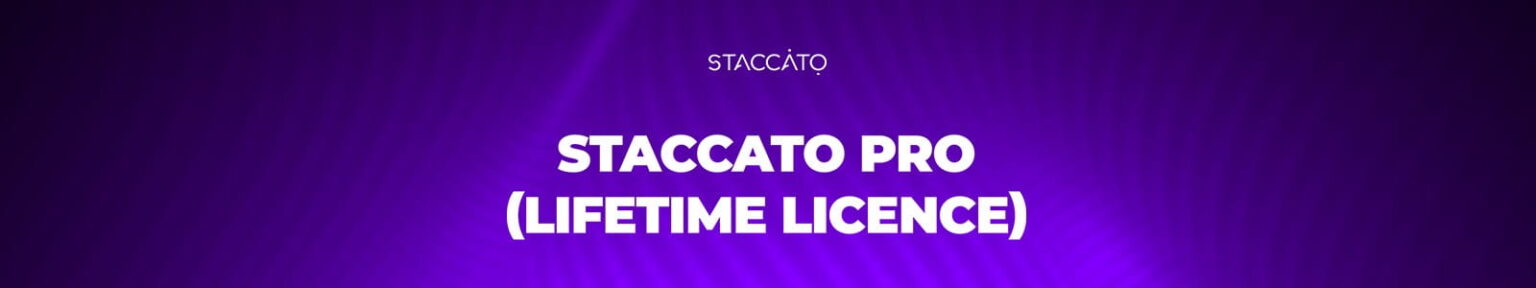 「Staccato PRO（Lifetime License）」アイデア出しからアレンジまで一気に進む！テキスト入力だけで楽曲が完成する、作曲を止めないAIパートナー｜DTMプラグインセール