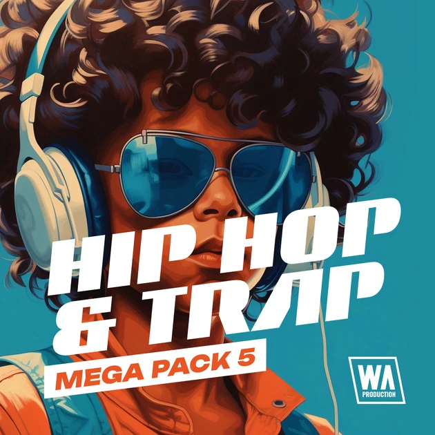 W. A. Production「Hip Hop & Trap Mega Pack 5」808・ドラム・メロディ・プリセットまで完全網羅！ヒップホップ＆トラップ制作に必要な素材がすべて揃う全部入りパック｜DTMプラグインセール