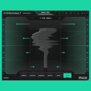 Mastering The Mix「STEREOVAULT」ステレオ幅を自動解析し最適化！位相や低域の問題を回避しながら理想の空間バランスを構築する次世代ステレオ・イメージング・プラグイン｜DTMプラグインセール