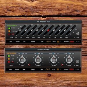 YS Plugins「 YS - Happy EQ_v.1.0.0」2種類のEQをひとつに集約し、細かな帯域調整と直感的な音作りを状況に応じて使い分けられるミキシングプラグイン｜DTMプラグインセール
