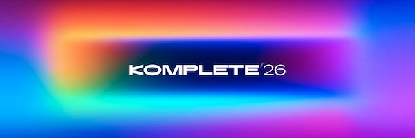 Native Instruments「KOMPLETE 26」160以上の音源・エフェクトと膨大なサウンドライブラリを収録し、アイデアからマスタリングまでを一貫して支える究極の音楽制作バンドル｜DTMプラグインセール
