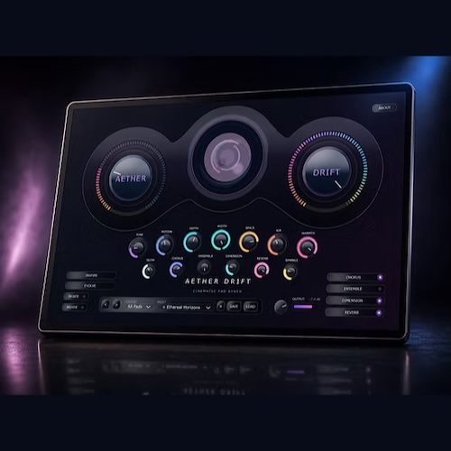 Uryan Modular「Aether Drift」シンプル操作なのに奥行き抜群！立体的で動きのあるパッドサウンドシンセ｜DTMプラグインセール