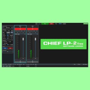Shed Valley Labs「CHIEF LP-2 free」無駄を削ぎ落とした設計で直感的に使える、シンプルに始めるためのライブルーパー｜DTMプラグインセール