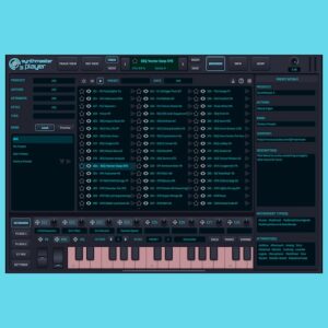 KV331 Audio「SynthMaster 3 Player iOS」iPhone・iPadで本格シンセ環境を実現！プリセット編集からレイヤー構築まで対応の本格シンセアプリ｜DTMプラグインセール