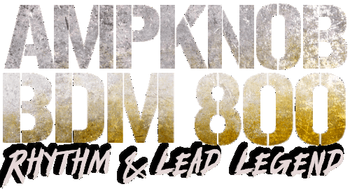 Bogren Digital「Ampknob BDM 800 - Badboy」ノブを回すだけで完成度の高いギターサウンドに到達！リズムからリードまでワンタッチで切り替え、すぐに使える本格サウンドを実現するアンプシミュレーター｜DTMプラグインセール
