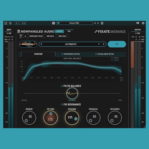 Newfangled Audio「Fixate:Midrange」ミックスで最も難しい“中域問題