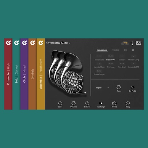 UVI「Orchestral Suite 2」ストリングス、金管、木管、打楽器からクワイアまでを一体化し、リアルな演奏表現と直感的操作で作曲を加速させる次世代オーケストラ音源｜DTMプラグインセール