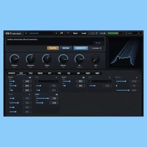 AIDE AUDIO「VS-1 Versa Synth」自然言語でシンセ音色を生成できるAI搭載ソフトシンセ｜DTMプラグインセール
