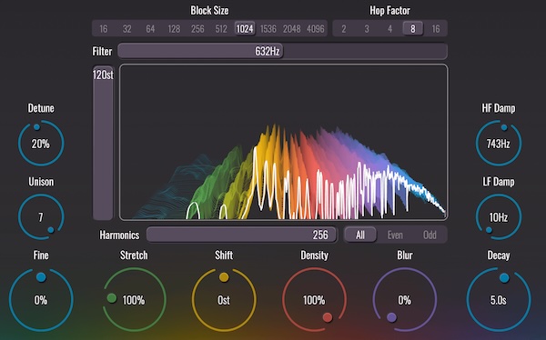 BLEASS「BLEASS Spectral Resonator」倍音とスペクトル共鳴でボーカルやドラムを幻想的なサウンドへ変化させる次世代エフェクト｜DTMプラグインセール