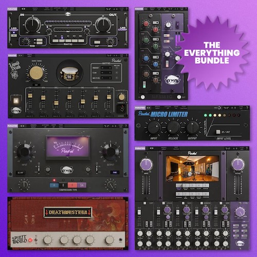 Purafied Audio「The Everything Bundle」コンプレッサー・EQ・アンプ・リバーブまで全部入りの大型プラグインバンドル｜DTMプラグインセール