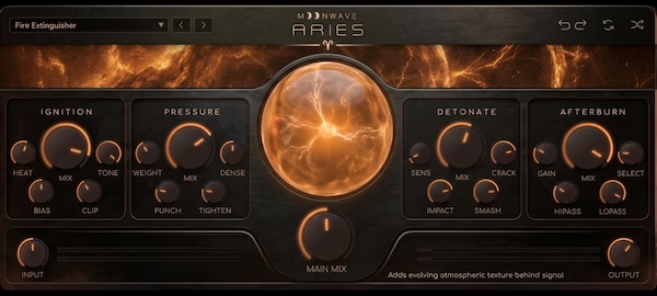 Moonwave FX「Aries」コンプレッサーでは出せない“音の生命感”をプラス!ミックスに自然な躍動感とグルーヴを加えるマルチエフェクト|DTMプラグインセール