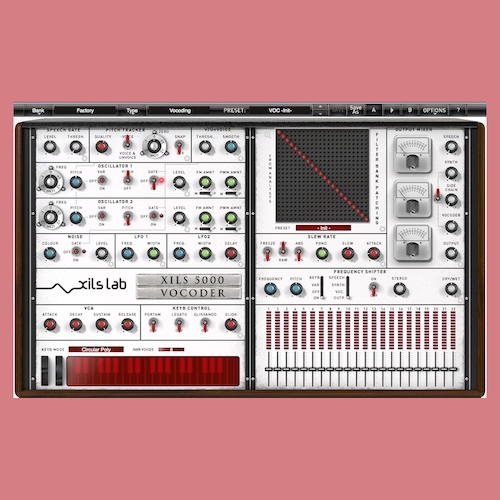 XILS Lab「XILS Vocoder 5000」EMS 5000をベースにした有機的で暖かいサウンドと、現代的な編集機能を両立した本格ボコーダー｜DTMプラグインセール
