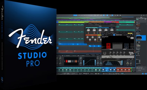 Fender「Fender Studio Pro」Fenderサウンドと最新DAW機能を融合し、録音・作曲・ミックスまでを一体化した次世代音楽制作プラットフォーム｜DTMプラグインセール