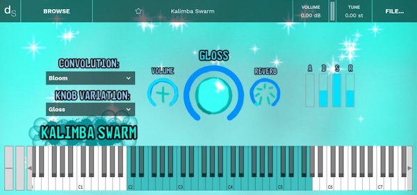 Mark (Nowa) Taylor「Kalimba Swarm」カリンバとは思えない幻想的な空気感を生み出すアンビエント系サウンドライブラリ｜DTMプラグインセール