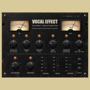 Imagine Plugins「Vocal Effect」アナログ感のある質感と空気感を簡単に追加できるボーカル向けオールインワンプラグイン｜DTMプラグインセール