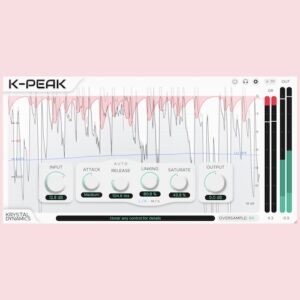 Krystal Dynamics「KrystalPeak」透明感を失わずに音圧を引き上げられる、Mid/Side対応の高機能リミッター｜DTMプラグインセール