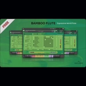 Insanity Samples「BAMBOO FLUTE - Expressive World Flute」民族的な空気感とリアルな息遣いを再現できる表現力重視のKontaktフルート音源｜DTMプラグインセール