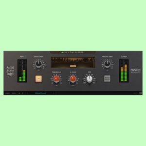 Solid State Logic「SSL Fusion HF Compressor」高域のみを精密にコントロールし、耳障りなハーシュネスを滑らかに整えるSSL由来の専用コンプレッサー｜DTMプラグインセール