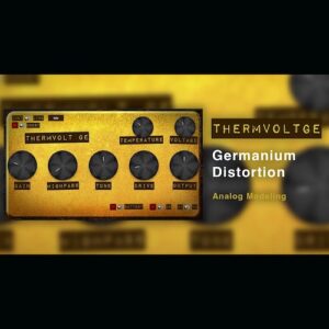 SoundRave「ThermVoltGe」ゲルマニウム特有の柔らかい歪みとコンプレッション感を再現できるヴィンテージ系オーバードライブ｜DTMプラグインセール