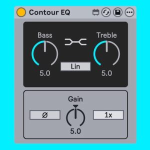Nyquist Limited「Contour EQ」ワイドシェルフ型EQらしい滑らかな効き方が魅力のシンプルEQ｜DTMプラグインセール