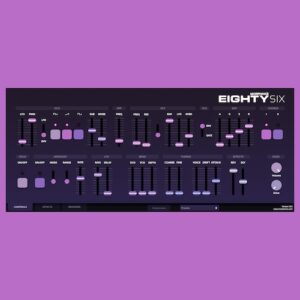 Morphoice「EIGHTYSIX」Roland Juno-6の温かいアナログサウンドと印象的なコーラスをDAWで再現できるソフトシンセ｜DTMプラグインセール