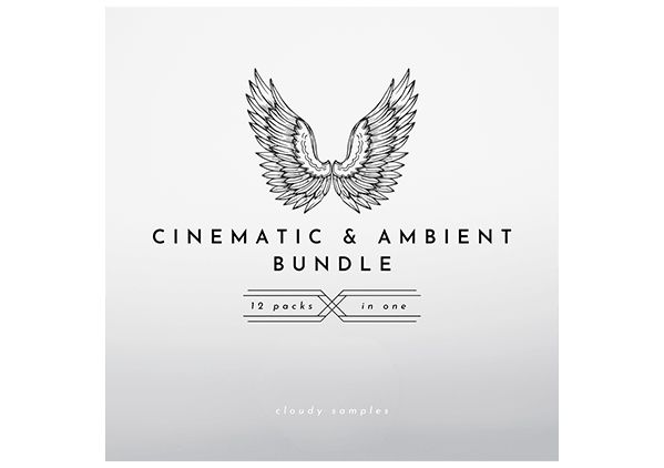 Cloudy Samples「Cinematic and Ambient Bundle」幻想的なパッド・ドローン・空間系テクスチャを大量収録したシネマティック系サウンド集｜DTMプラグインセール