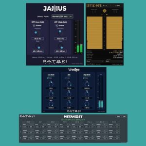 Pataki Audio「Janus、MetaHost、Voicing、Bitscope」リニアフェーズクロスオーバーからTrue Peak解析まで対応する4種類の高機能オーディオプラグイン｜DTMプラグインセール