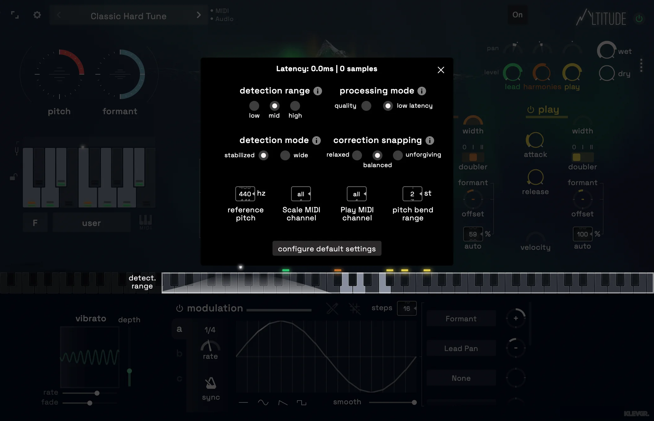 Klevgrand「Altitude」声を楽器として演奏しながらハーモニーやエフェクトを自在に操る革新的ボーカルプロセッサー｜DTMプラグインセール