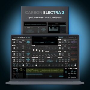 Scaler Music「Carbon Electra 2」スケールロックとコードシーケンサーで誰でも音楽的に作れる、作曲支援型次世代シンセサイザー｜DTMプラグインセール